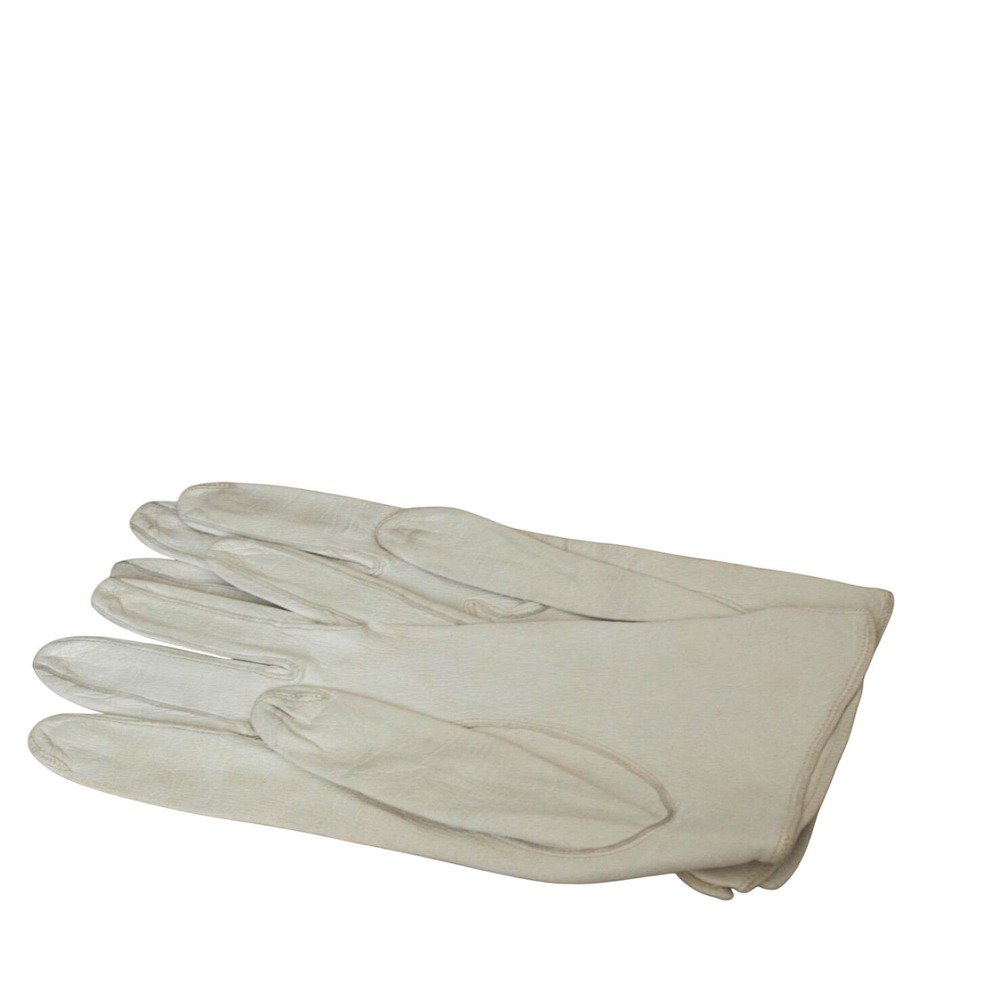 Vintage Aris Van Raalte Kidskin Leather Gloves Lot 5 Pairs Ivory Cream Lace 7.5 - Picture 14 of 16